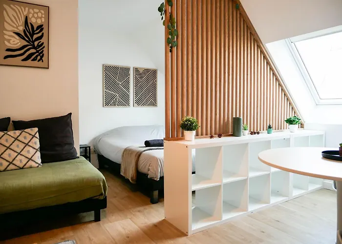 Le Forestier - Hypercentre - Garage Apartment Douai